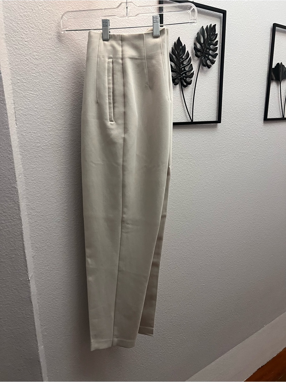 || ZARA || HIGH WAISTED PLEATED PANT ||